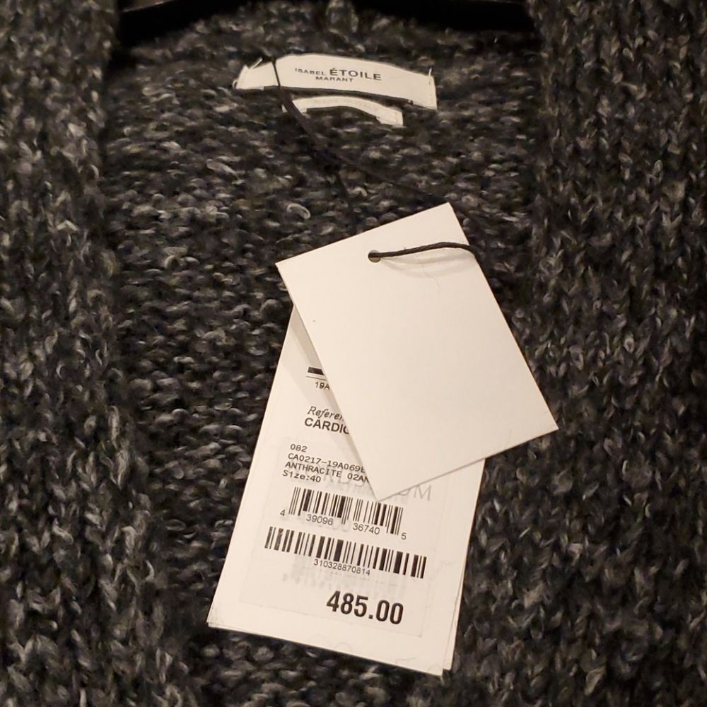 SOLD OUT! Isabel Marant $485 Scott Marled Cardigan - Picture 8 of 8